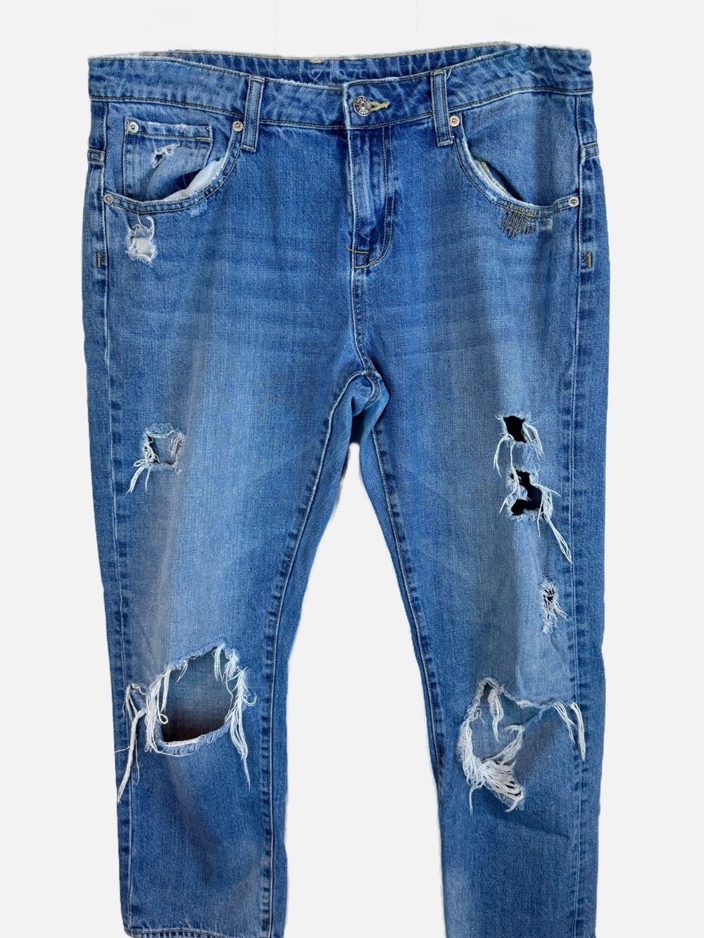 Zara | Distressed Jean, 10